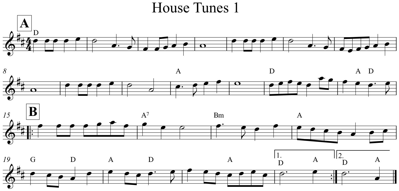 House Tunes 1